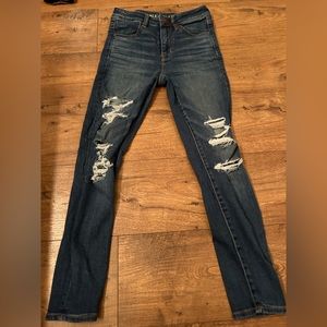 American eagle ripped jeans